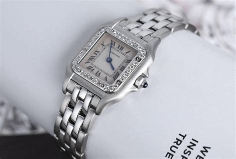 cartier panthere replica|cartier panthere diamond bezel.